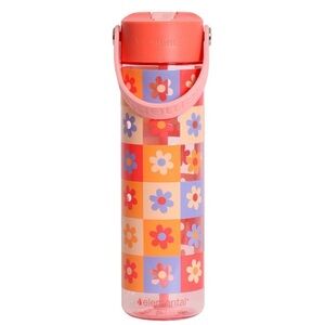 NEW Elemental® Splash Tritan™ Bottle 26oz in Checkered Flowers Multi-Color